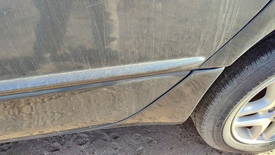 98-04 Intrepid Driver Left Rear Moulding From Door Back Trim Steel Blue Pbq