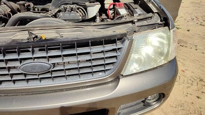 2002-2005 Ford Explorer Complete Header Panel Assembly Grille Headlights Oem