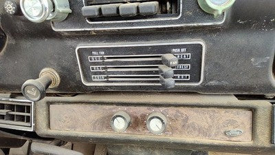 1977 Ford Courier Temperature Control Module In Dash Heater Ac Head Unit Oem