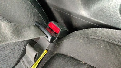 2014-2017 Kia Soul Passenger Right Front Seat Belt Buckle Receiver Oem Black Eq