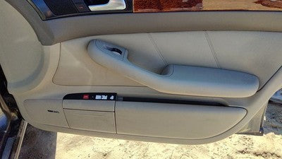 2002-2004 Audi A6 Passenger Right Front Door Trim Panel With Switches Tan