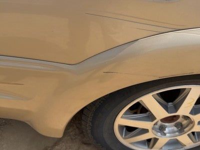 04-07 Rainier Driver Left Rear Moulding From Door Back Trim Strip Cashmere 15U