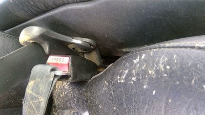 91 Mitsubishi Galant Vr-4 Passenger Right Front Seat Belt Buckle Female Receiver