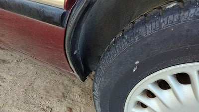 1998 Buick Lesabre Driver Left Rear Wheel Flare Moulding Oem Back