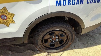 17 Explorer Police Interceptor Driver Left Rear Wheel Flare Moulding Oem Back