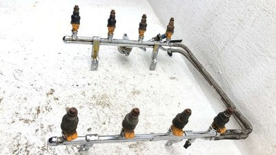 1985-2003 Ford F150 Complete Fuel Rail With Injectors Set Loaded Oem 4.6L