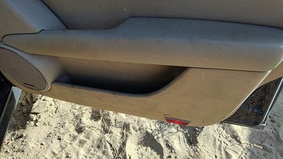 12-13 C300 Passenger Right Front Door Trim Panel With Switches Beige 125