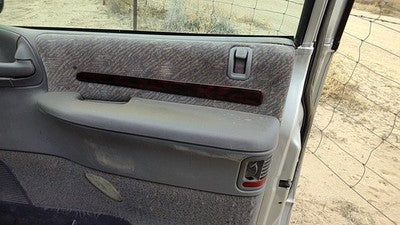 98-00 Town & Country Passenger Right Front Door Trim Panel With Switches Gray