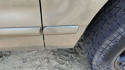 02-05 Ford Explorer Passenger Right Moulding From Fender Oem Trim Strip Gold Tk