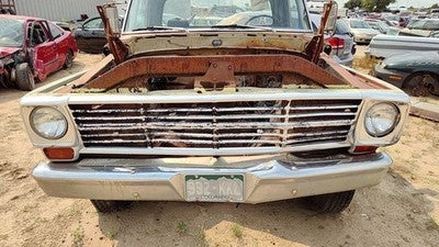 1967-1969 Ford F100 Front Grille Oem Chrome Bent C8tz8200e