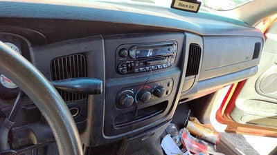 2004 2005 Dodge Ram 1500 Trim Bezel Around Radio Surround Dash Panel Oem Black