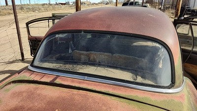 1953 Chevy Bel Air 150 Sedan Back Glass Rear Window Oem