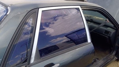 89-93 Mitsubishi Galant Vr-4 Passenger Right Rear Side Window Door Glass Back