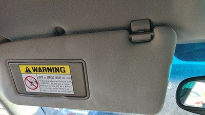2001-2005 Hyundai Xg350 Driver Left Sun Visor Oem 8520139810Zq