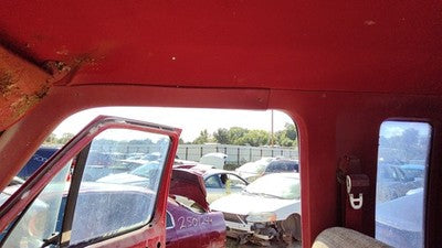 1988 Ford F150 Passenger Right A Pillar Trim Windshield Post Panel Oem Red
