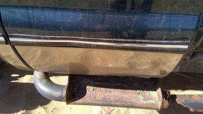 1999 F250 Super Duty Passenger Right Rear Moulding From Door Oem Back Trim Strip