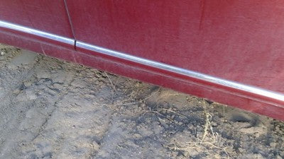 10-12 Lexus Hs250h Hybrid Passenger Right Front Moulding From Door Trim Red 3r1
