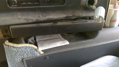 1992-1996 Ford Van E150 Cup Holder Assembly Slide Out Dash Oem Gray F5uz1504320d