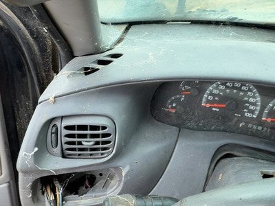 97-02 Ford Expedition Trim Bezel Around Radio Surround Dash Panel Oem Gray 12