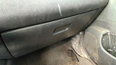 07-10 Nissan Versa Glove Box Assembly Complete Door With Latch Oem Charcoal G