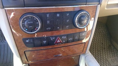 2007-2008 Mercedes Gl450 Temperature Control Module In Dash Heater Ac Head Unit