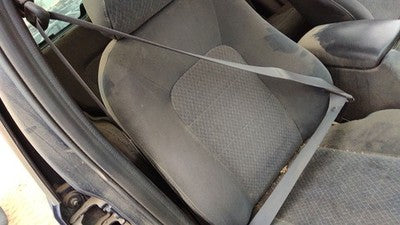 02-03 Jeep Liberty Passenger Right Front Seat Belt Retractor Shoulder Gray M5dv