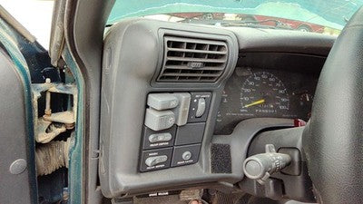 1995-1997 S10 Blazer Trim Bezel Around Speedometer Oem Dash Surround Panel Gray
