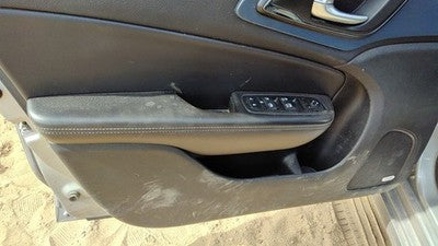 15-17 200 Driver Left Front Inside Door Trim Panel With Master Switch Black X9