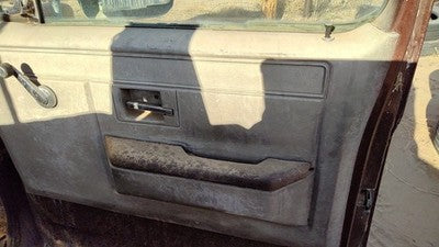 1983 Gmc Sierra C3500 Passenger Right Front Door Trim Panel Red