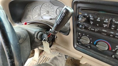 2001-2002 Chevy Silverado 2500 Steering Column Assembly Oem 26094443