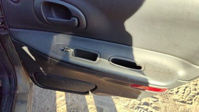 02-03 Intrepid Passenger Right Rear Door Trim Panel With Switches Back Black