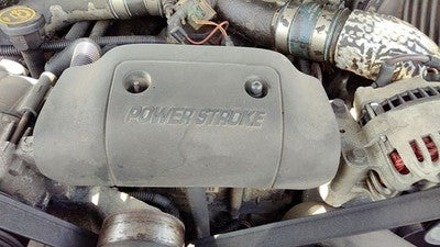 2000-03 F350 Powerstroke Engine Cover Top Plastic Shield Oem 7.3L Yc35-6A949-Ab