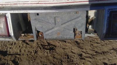 1978 Buick Regal Fuel Tank Door With Hinge Gas Lid Oem Filler