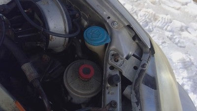 1996-2000 Honda Civic Windshield Washer Fluid Reservoir With Pump Oem Wiper Tank