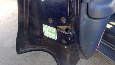 1995-2002 Ford Explorer Driver Left Rear Door Latch With Rods/Cables Oem Back