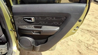 12 13 Soul Passenger Right Rear Inside Door Trim Panel Wh Switches Back Black Wk