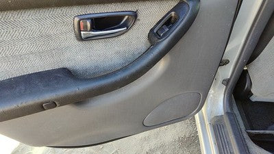 2000-2002 Subaru Legacy Driver Left Rear Door Trim Panel With Switches Back Gray
