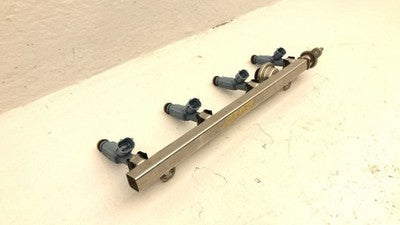 2010-2013 Kia Forte Complete Fuel Rail With Injectors Set Loaded Oem 2.4L