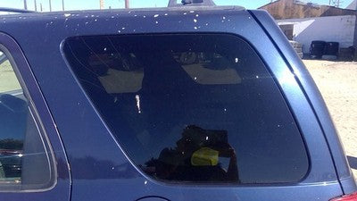 02-07 Ford Escape Driver Left Rear Quarter Glass Back Side Window Oem