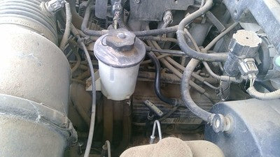 97-01 Ford F150 4.6L Power Steering Fluid Remote Reservoir Tank Bottole 4X2 At