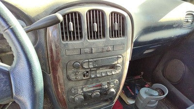 2001 Dodge Caravan Trim Bezel Around Radio Surround Dash Panel Oem
