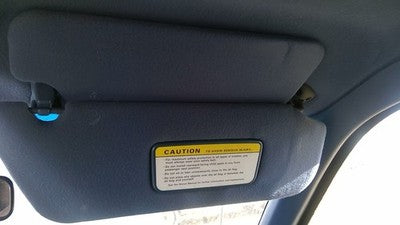 1995 Ford Explorer Passenger Right Sun Visor Oem Blue