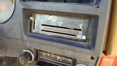 74 Silverado K10 Temperature Control Module In Dash Heater Ac Head Unit Oem