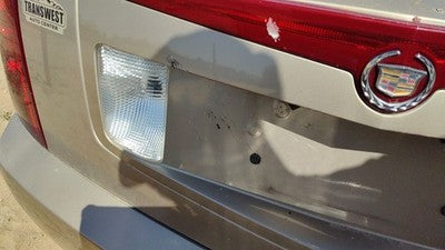 03-07 Cts License Plate Trim Surround Panel Oem Tail Trunk Finish Sand Storm 61U