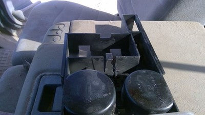 1999 F250 Super Duty Slide Out Cup Holder Assembly Oem Gray