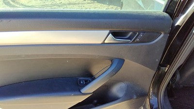 2012-2019 Vw Passat Driver Left Rear Door Trim Panel With Switches Back Black Tb