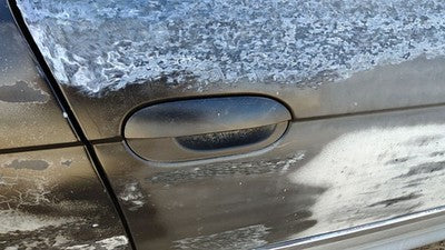 Bmw 540I Passenger Right Front Outside Door Handle Oem Black