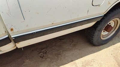 1984 Dodge Ram W250 Driver Left Rear Moulding On Box Front Oem