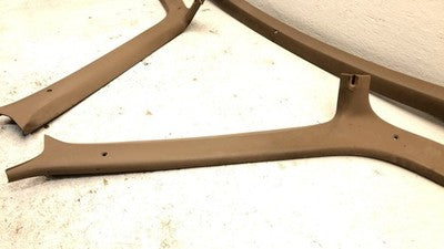 1988 Ford F150 A Pillar Trim Panel Pair Set Left Right Tan Oem
