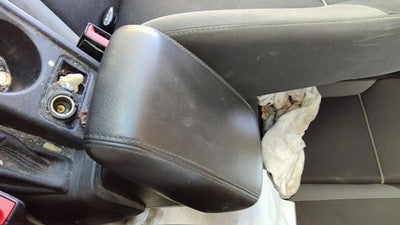 12-14 Focus Ford Focus Center Console Lid Only Oem Arm Rest Fold Down Black Ew